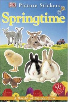 Paperback Springtime (DK Picture Stickers) Book