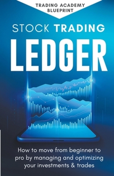 Paperback Stock Trading Ledger Book