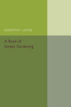 Paperback A Book of Simple Gardening Book