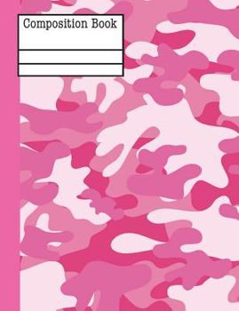 Camouflage Pink Composition Notebook - 4x4 Graph Paper: 130 Pages 7.44 x 9.69 Quad Ruled Book School Teacher Student Camo Subject Math Diagrams