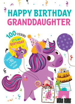 Hardcover Happy Birthday Granddaughter Book