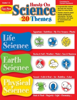 Paperback Hands-On Science 20 Themes Book