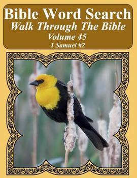Paperback Bible Word Search Walk Through The Bible Volume 45: 1 Samuel #2 Extra Large Print Book
