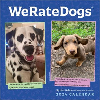 Calendar Weratedogs 2024 Wall Calendar Book