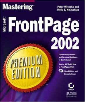 Paperback Mastering Microsoft FrontPage 2002 [With CDROM] Book