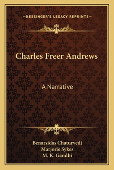 Paperback Charles Freer Andrews: A Narrative Book