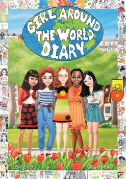 Paperback Girl Around The World Diary Book