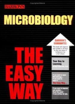 Paperback Microbiology the Easy Way Book