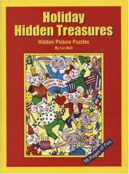 Paperback Holiday Hidden Treasures: Hidden Picture Puzzles for Special Celebrations Book