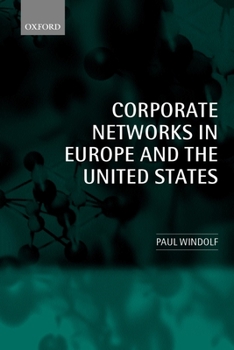 Hardcover Corporate Networks in Europe and the United States Book