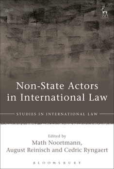 Hardcover Non-State Actors in International Law Book