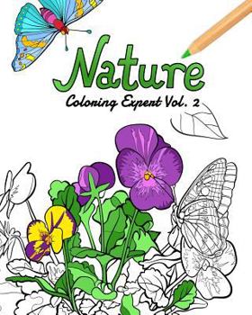 Paperback Nature Coloring Book