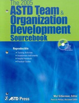 Paperback The 2005 ASTD Team & Organizational Development Sourcebook Book