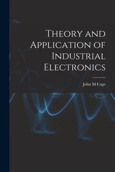Paperback Theory and Application of Industrial Electronics Book