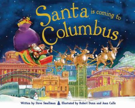 Hardcover Santa Is Coming to Columbus Book