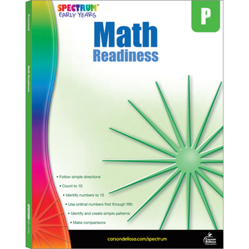 Paperback Math Readiness, Grade Pk Book