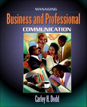 Paperback Managing Business and Professional Communication Book