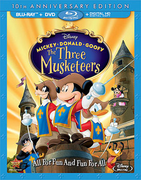 Blu-ray The Three Musketeers Book