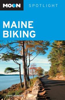 Paperback Moon Spotlight Maine Biking Book