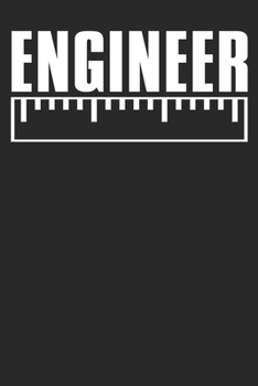 Engineer: 6x9 Blank Lined Notebook Journal 110 Pages Perfect Gift For Engineers