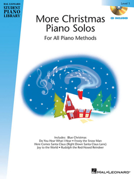 Paperback More Christmas Piano Solos - Level 1: Hal Leonard Student Piano Library [With CD (Audio)] Book
