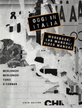 Paperback Oggi in Italia Workbook, Lab Manual and Video Manual Sixth Edition Book