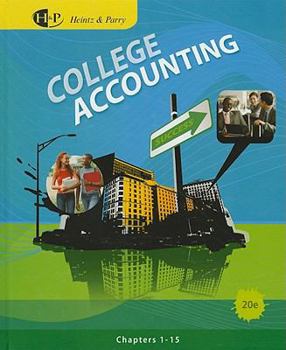 Hardcover College Accounting, Chapters 1-15 Book