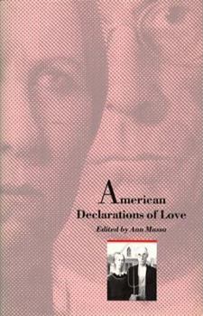 Hardcover American Declarations of Love Book