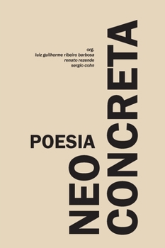 Paperback Poesia neoconcreta [Portuguese] Book