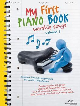 Paperback My First Piano Book, Volume 1: Worship Songs Book