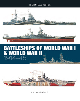Hardcover Battleships of World War I & World War II: 1914-45 Book
