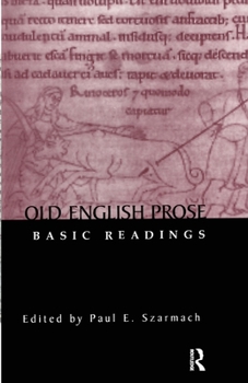 Paperback Old English Prose: Basic Readings Book