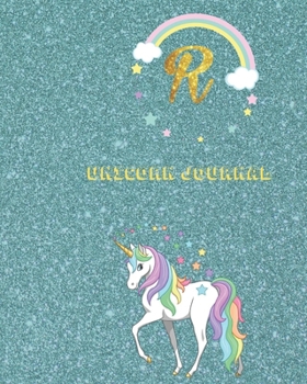 Paperback Unicorn Journal R: Activity book for the writing and drawing for boys with your favorite character Book