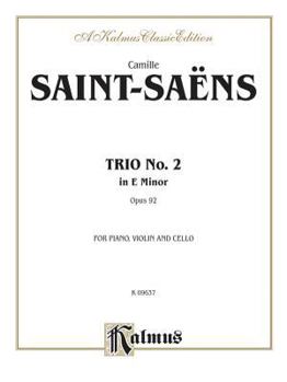 Paperback Trio No. 2, Op. 92 (Kalmus Edition) Book