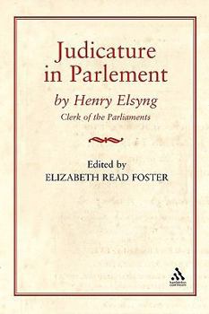Hardcover Judicature in Parlement Book