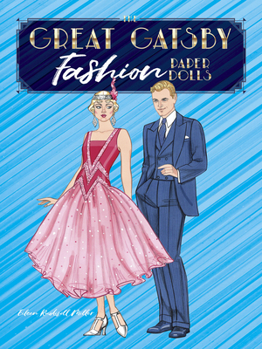 Paperback The Great Gatsby Fashion Paper Dolls Book