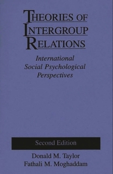 Paperback Theories of Intergroup Relations: International Social Psychological Perspectives Second Edition Book
