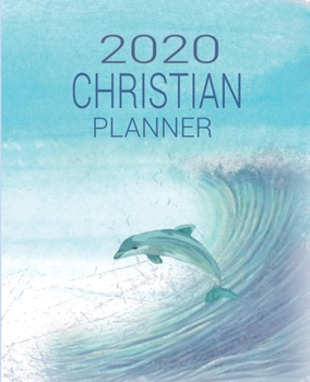 2020 Christian Planner: Prayer Planner, Gratitude Planner, Devotional Planner, With Bible Verses, 2020 Monthly Planner, Weekly Planner, Daily Planner, Organizer, Planner, Navy Blue Planner, Gift Idea