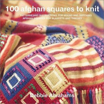 Hardcover 100 Afghan Squares to Knit Book
