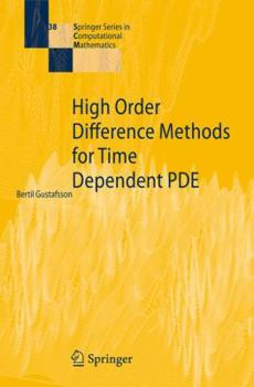 Paperback High Order Difference Methods for Time Dependent Pde Book