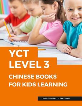 Paperback Yct Level 3 Chinese Books for Kids Learning: New 2019 Practice Standard Course with Full Basic Language Cards Mandarin Characters Writing with Pinyin Book
