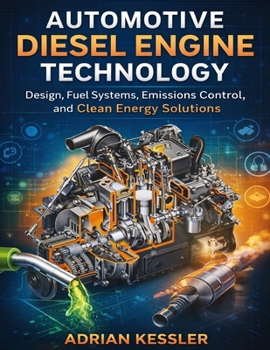 Paperback Automotive Diesel Engine Technology: Design, Fuel Systems, Emissions Control, and Clean Energy Solutions Book