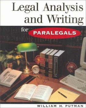 Paperback Legal Analysis and Writing For Paralegals Book