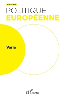Varia: (Politique européenne 60) (French Edition)