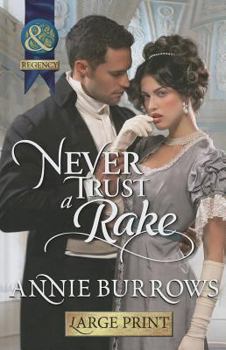 Hardcover Never Trust a Rake [Large Print] Book