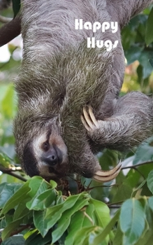 Paperback Happy Hugs: Journal diary notebook paperback Animals series Book