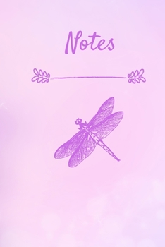 Paperback Notes: Dragonfly Dreams And Flower Journal Book