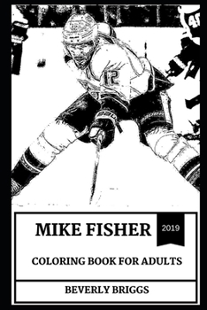 Paperback Mike Fisher Coloring Book for Adults Book