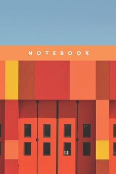 Notebook: Lined Notebook Journal - Colored Buildings - 120 Pages -  (6 x 9 inches)