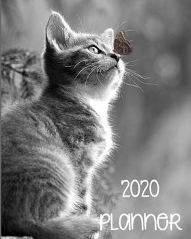 Paperback 2020 Weekly Journal: The Ultimate Weekly Planner 8x10 136 pages just for Cat Lovers! Book